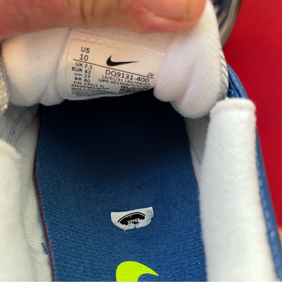 Nike Women's Air Max 97 Atlantic Blue/Yellow DQ9131-400 Women Sz 10 Men Sz 8.5** - Picture 5 of 5